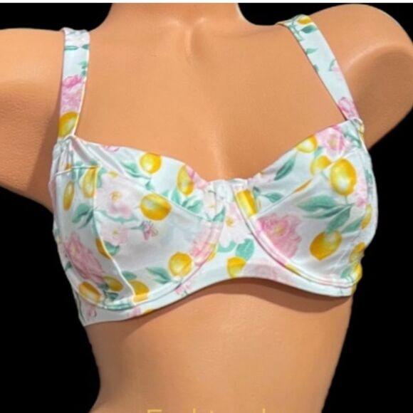 Victorias Secret Swim Wicked Push up without padding Bikini top lemons 36DDD - Picture 3 of 5